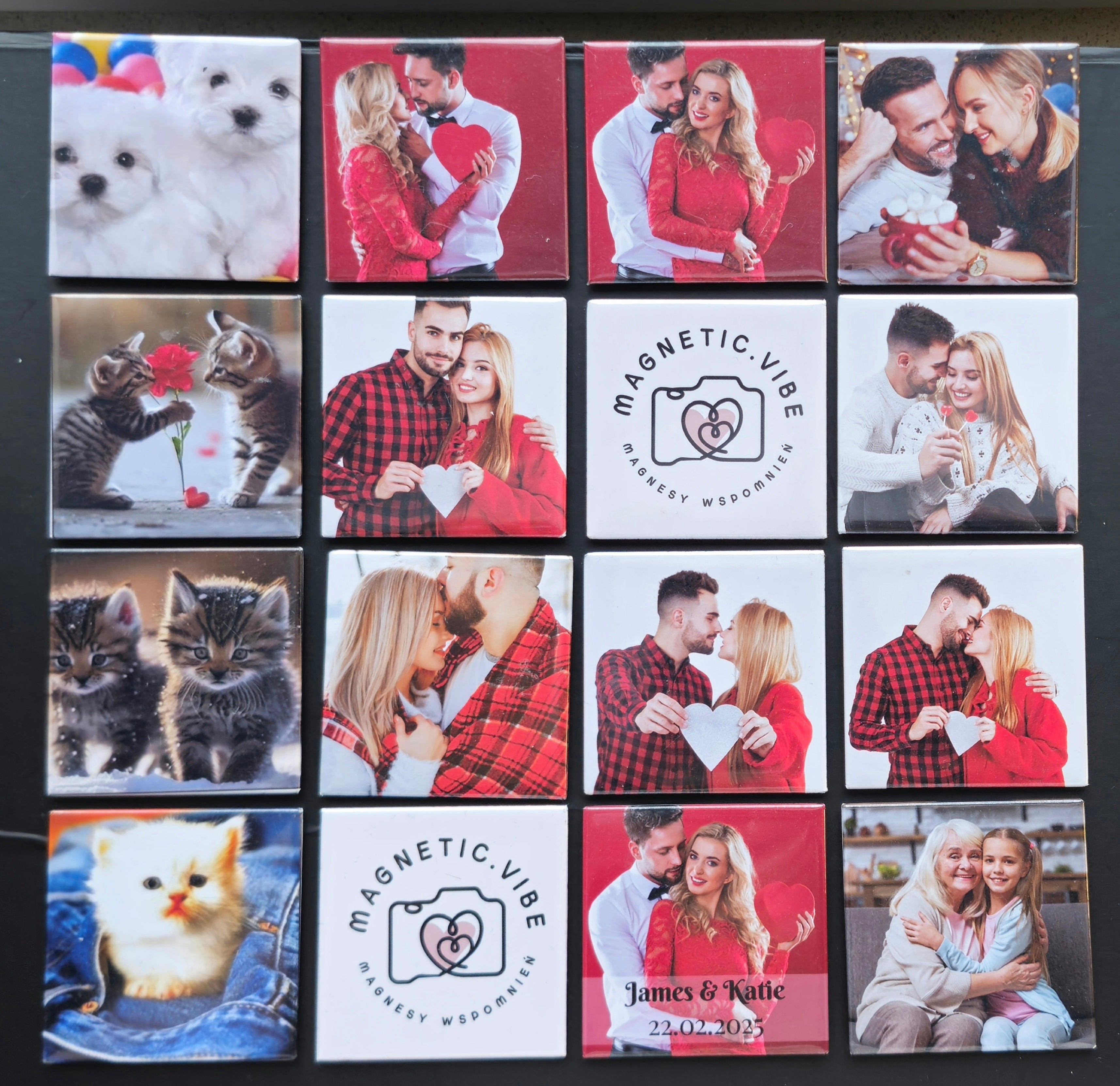 Zestaw Magnesów- 16szt